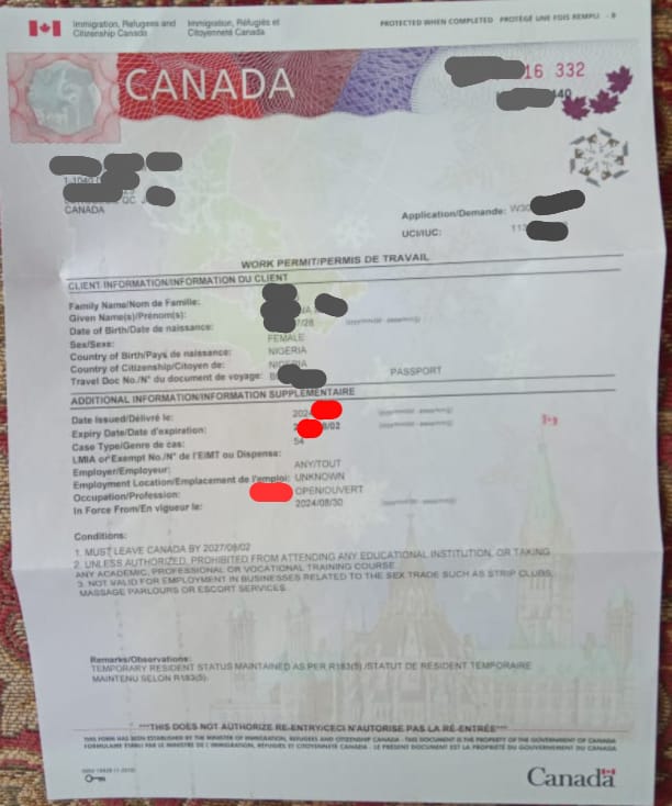 Work permit